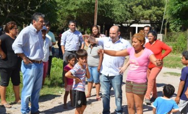 El intendente Mirolo supervisó trabajos en El Tuscal y Villa Margarita