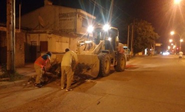 Realizan un amplio operativo de limpieza en la zona este de la ciudad