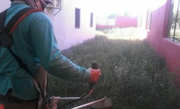 Pol&iacute;ticas Sanitarias realiz&oacute; tareas de limpieza en el barrio Central Argentino   
