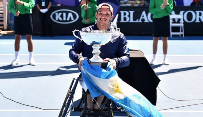 Gustavo Fern&aacute;ndez campe&oacute;n del Abierto de Australia adaptado