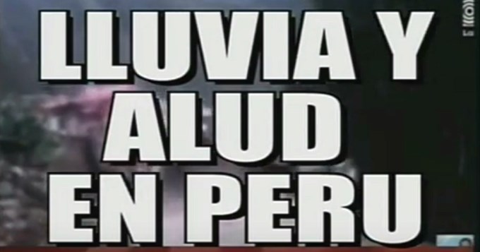 Impresionante derrumbe de hotel en Per&uacute;