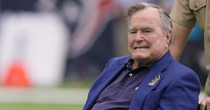 Internaron a George Bush padre