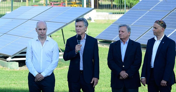 Macri propuso "ser parte de los desaf&iacute;os globales del mundo"