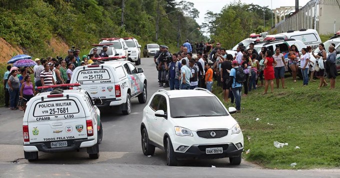 Sangriento mot&iacute;n en c&aacute;rcel de Brasil: 60 muertos