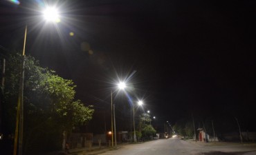 La Reconversi&oacute;n Lum&iacute;nica LED avanza sobre la avenida Julio Argentino Jerez  