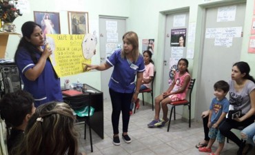 El &aacute;rea de salud realiz&oacute; un taller sobre insolaci&oacute;n en el CAMM del Barrio 1&ordm;de mayo