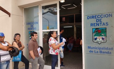 Contin&uacute;a en vigencia el pago anual adelantado para tasas y contribuciones municipales