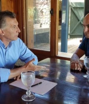 Macri recibi&oacute; a Larreta en sus vacaciones