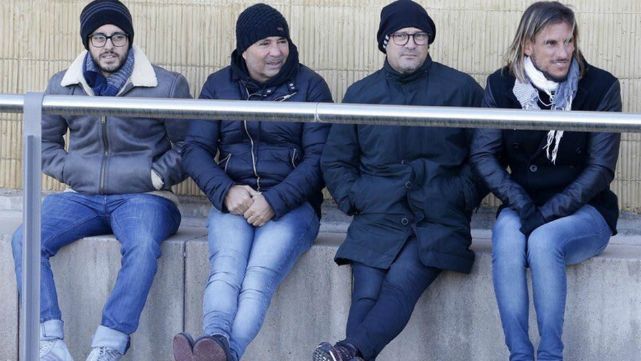 Sampaoli se reuni&oacute; con Messi en la pr&aacute;ctica del Bar�a