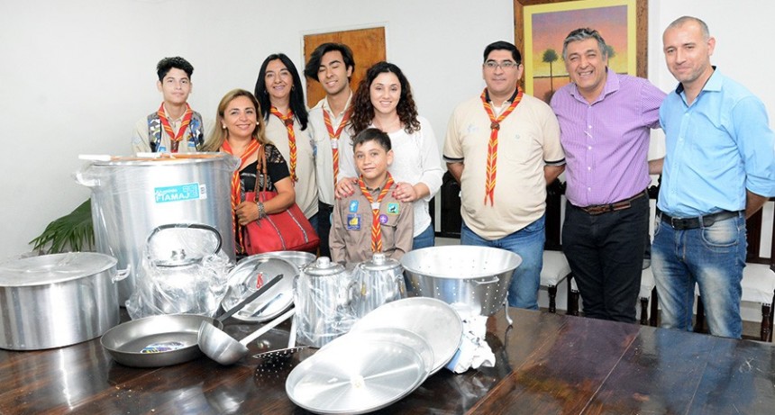 El municipio realiz&oacute; importante donaci&oacute;n al grupo de Boy Scout &ldquo;Tomas Liberti&rdquo;