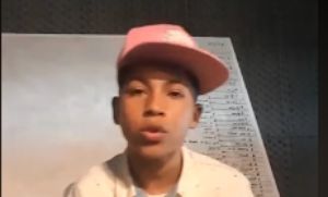 El video viral que un rapero de 15 a&ntilde;os le dedic&oacute; al presidente