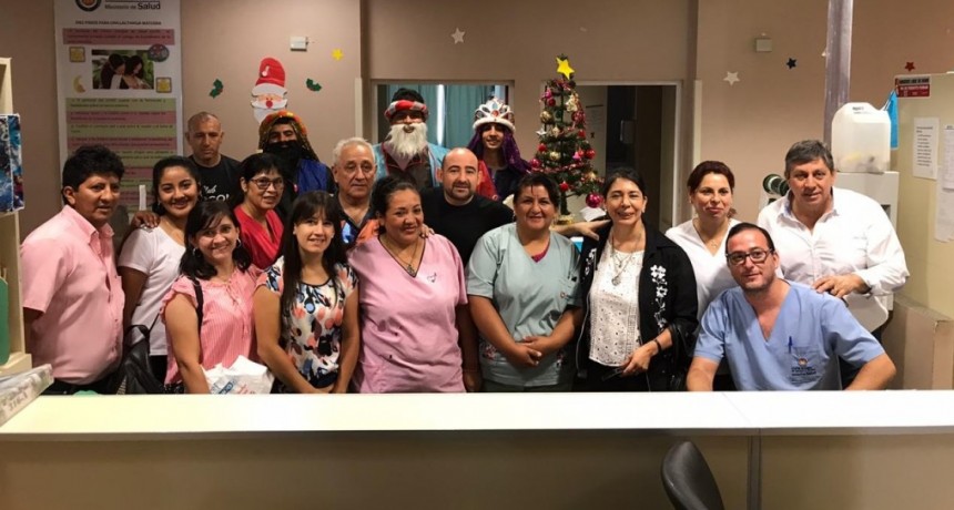 Mirolo y Los Reyes Magos visitaron a los peque&ntilde;os en el  Hospital de Ni&ntilde;os