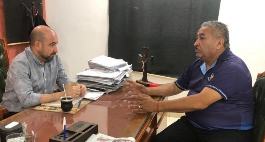 El intendente Mirolo y Ex Combatientes de Malvinas planean la agenda de actividades para este a&ntilde;o