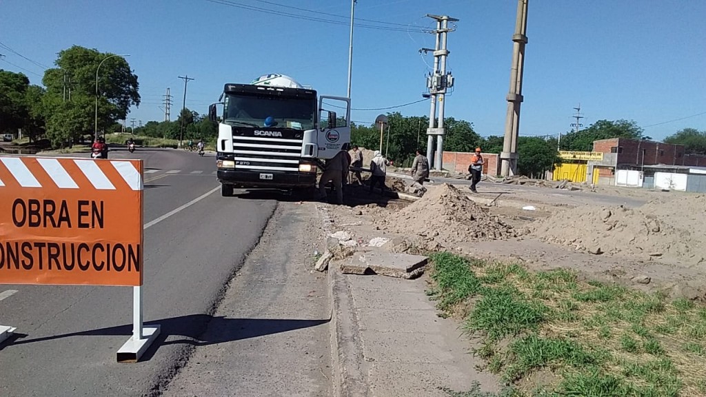 La Municipalidad de La Banda continúa con el mejoramiento de calles y obras urbanas