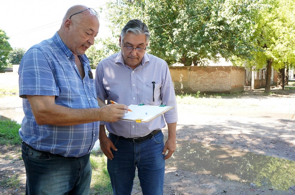 El intendente Nediani avanza con proyectos de pavimentación en Villa Gambetti