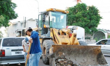 Importante despliegue de la Direcci&oacute;n de Higiene en mejoras para la ciudad   