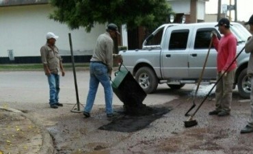 El plan integral de mejoramiento de calles llega al barrio Ampliaci&oacute;n 1&ordm; de Mayo  