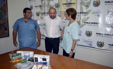 El Camm del San Fernando suma servicios con un dispositivo para realizar electrocardiogramas