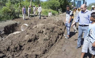 La Municipalidad de La Banda ampl&iacute;a la red de desag&uuml;es pluviales en el barrio San Javier I   