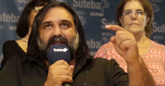 Baradel inst&oacute; a una?&nbsp;"gran marcha federal educativa"
