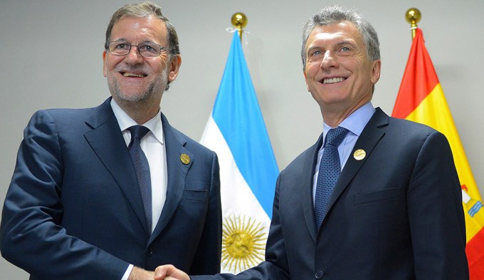 Macri arranca su gira de tres d&iacute;as por Espa&ntilde;a 