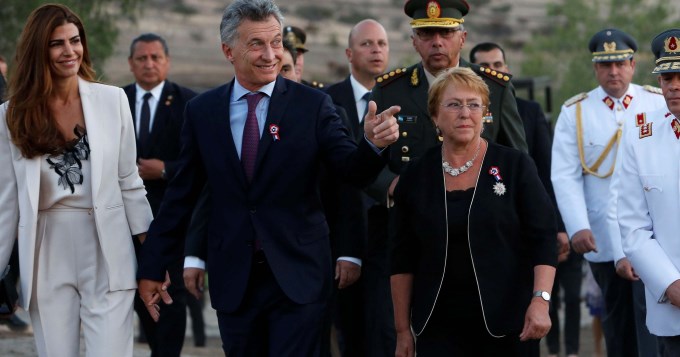 Macri celebr&oacute; en Chile los 200 a&ntilde;os de una victoria hist&oacute;rica
