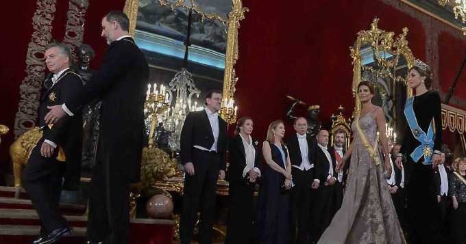 Macri y el Rey de Espa&ntilde;a brindaron por "asociaci&oacute;n estrat&eacute;gica"