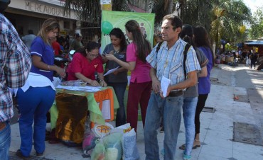 Se realiz&oacute; una actividad solidaria y de concientizaci&oacute;n sobre la lucha contra el c&aacute;ncer infantil