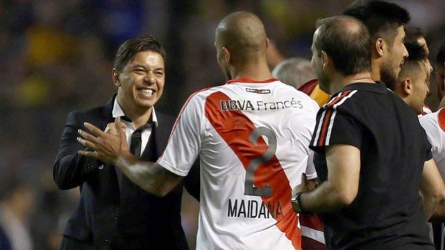 Gallardo elogi&oacute; a Maidana y confirm&oacute; a Armani entre los concentrados