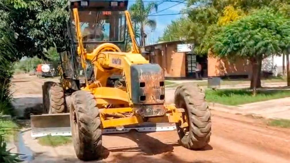 La Municipalidad de La Banda desplegó un amplio operativo en el barrio San Fernando. 