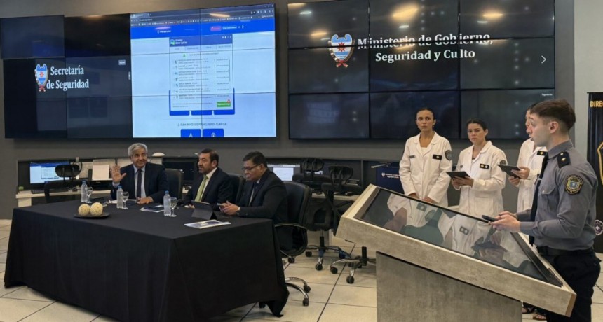 Ponen en funcionamiento la plataforma dise&ntilde;ada por polic&iacute;as santiague&ntilde;os