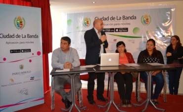 La Municipalidad present&oacute; oficialmente la aplicaci&oacute;n &ldquo;Ciudad de La Banda&rdquo;   