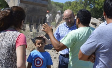 La municipalidad ampli&oacute; la red de desag&uuml;es pluviales en el barrio El Tuscal