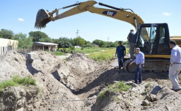 La municipalidad trabaj&oacute; intensamente en las obras de desag&uuml;es  en dos barrios bande&ntilde;os