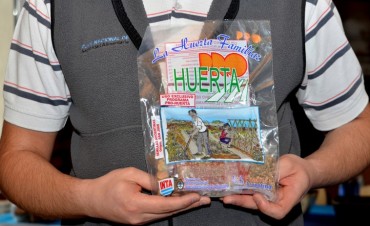 Invitan a beneficiarios del Pro Huerta a retirar semillas de oto&ntilde;o-invierno