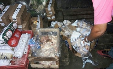 La comuna decomis&oacute; gran cantidad de mercader&iacute;a en un local comercial