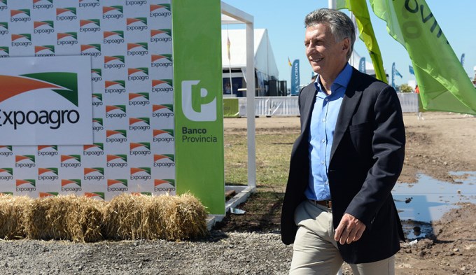 "&iexcl;Aguante el campo!, &iexcl;Aguante Argentina!"