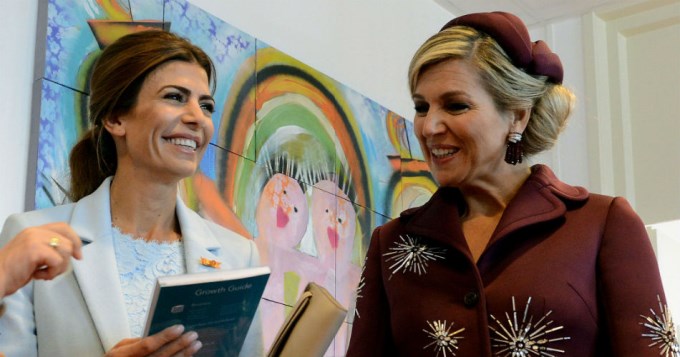 Awada y M&aacute;xima visitaron un refugio contra la violencia dom&eacute;stica