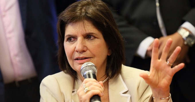 Bullrich: movilizaciones generan "sensaci&oacute;n de ingobernabilidad"