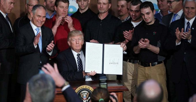 Decretazo de Trump en contra del medio ambiente