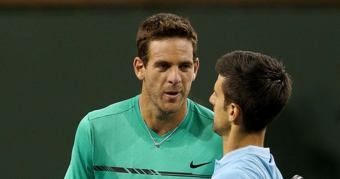 Del Potro volvi&oacute; a perder frente a Djokovic