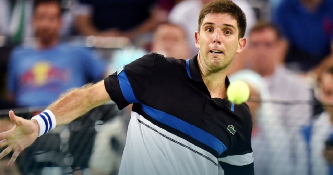 Delbonis gan&oacute; y est&aacute; en octavos de Miami
