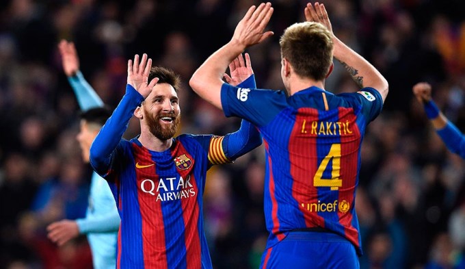 Messi la rompi&oacute; toda y Barcelona recuper&oacute; la punta