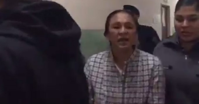 Milagro Sala: "Aguante Baradel, vamos los docentes"