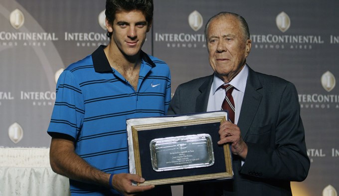 Muri&oacute; Enrique Morea, un emblema del tenis argentino