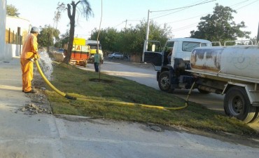 Se realizan tareas de acondicionamiento para la inauguraci&oacute;n de la Escuela Primaria Municipal