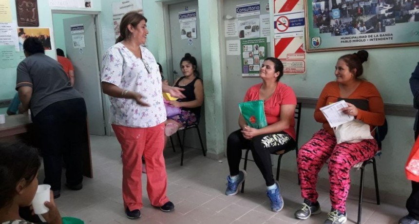 Dictan una charla para embarazadas en el Camm N&ordm; 2 del B&ordm; San Fernando