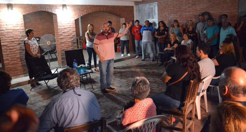 El intendente Mirolo mantuvo fruct&iacute;feras reuniones con vecinos de los barrios Lourdes y Textil   