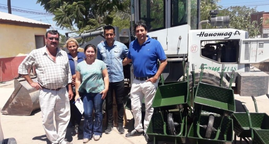 Entregan herramientas de trabajo para el personal de todos los obradores municipales