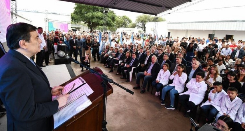 Zamora ratificó su compromiso de sostener las inversiones en materia educativa